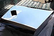 1950 Mercury Lead Sled Steel Tank AFTER Chrome-Like Metal Polishing and Buffing Services / Restoration Services