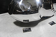 2012 BMW R nineT Aluminum Black Painted Gas Tank AFTER Chrome-Like Metal Polishing and Buffing Services / Restoration Service