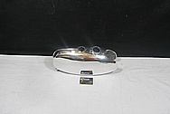 Aluminum Motorcycle Gas Tank AFTER Chrome-Like Metal Polishing and Buffing Services / Restoration Service