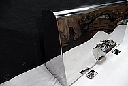 Custom Steel Car Gas Tank AFTER Chrome-Like Metal Polishing and Buffing Services / Restoration Service