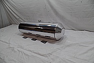 Dune Buggy Aluminum Gas Tank BEFORE Chrome-Like Metal Polishing and Buffing Services / Restoration Services