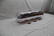 Dune Buggy Aluminum Gas Tank BEFORE Chrome-Like Metal Polishing and Buffing Services / Restoration Services