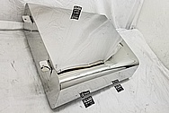 Stainless Steel Gas Tank AFTER Chrome-Like Metal Polishing and Buffing Services - Stainless Steel Polishing - Tank Polishing