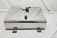 Stainless Steel Gas Tank AFTER Chrome-Like Metal Polishing and Buffing Services - Stainless Steel Polishing - Tank Polishing