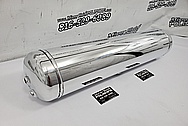 Custom Aluminum Air Tank AFTER Chrome-Like Metal Polishing and Buffing Services - Aluminum Polishing