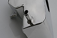 Ford Shelby Aluminum Reservoir Tank AFTER Chrome-Like Metal Polishing and Buffing Services