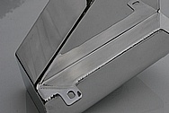 Ford Shelby Aluminum Reservoir Tank AFTER Chrome-Like Metal Polishing and Buffing Services