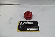 Aluminum Windshield Washer Fluid Cap to Tank BEFORE Chrome-Like Metal Polishing and Buffing Services / Restoration Services