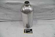 Aluminum CO2 Tank BEFORE Chrome-Like Metal Polishing and Buffing Services / Restoration Services