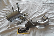 Toyota Supra 2JZ-GTE Aluminum Power Steering Reservoir Tank BEFORE Chrome-Like Metal Polishing and Buffing Services / Restoration Services