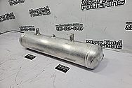 Custom Aluminum Air Tank BEFORE Chrome-Like Metal Polishing and Buffing Services - Aluminum Polishing