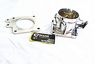 Ford Mustang Aluminum Throttle Body & EGR Delete Adapter AFTER Chrome-Like Metal Polishing and Buffing Services