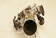 Toyota Supra 2JZ-GTE Throttle Body AFTER Chrome-Like Metal Polishing and Buffing Services