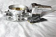 2012 Chevy LS3 Aluminum Throttle Body AFTER Chrome-Like Metal Polishing and Buffing Services