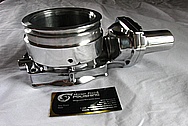 Aluminum V8 Throttle Body AFTER Chrome-Like Metal Polishing and Buffing Services