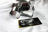 Aluminum V8 Throttle Body AFTER Chrome-Like Metal Polishing and Buffing Services