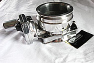 Aluminum V8 Throttle Body AFTER Chrome-Like Metal Polishing and Buffing Services