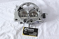 Aluminum Fuel Injection Throttle Body AFTER Chrome-Like Metal Polishing and Buffing Services / Restoration Services 