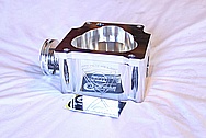 Mazda RX7 Aluminum Throttle Body AFTER Chrome-Like Metal Polishing and Buffing Services / Restoration Services