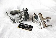 Nissan GTR Aluminum Throttle Body AFTER Chrome-Like Metal Polishing and Buffing Services / Restoration Services