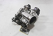 Toyota Supra 2JZ-GTE Aluminum Throttle Body AFTER Chrome-Like Metal Polishing and Buffing Services / Restoration Services