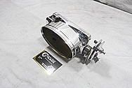 Dragon Oval Aluminum Throttle Body AFTER Chrome-Like Metal Polishing and Buffing Services / Restoration Services
