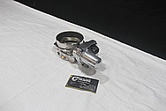 Aluminum Supercharger Throttle Body AFTER Chrome-Like Metal Polishing and Buffing Services / Restoration Services