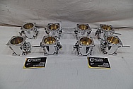 Aluminum Throttle Bodies AFTER Chrome-Like Metal Polishing and Buffing Services / Restoration Services