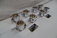 Aluminum Throttle Bodies AFTER Chrome-Like Metal Polishing and Buffing Services / Restoration Services