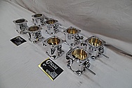 Aluminum Throttle Bodies AFTER Chrome-Like Metal Polishing and Buffing Services / Restoration Services