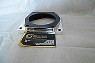 Aluminum Throttle Body Adapter AFTER Chrome-Like Metal Polishing - Aluminum Polishing