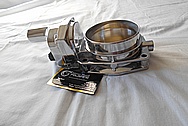 LS3 Aluminum Throttle Body for 1957 Chevy Cameo Truck AFTER Chrome-Like Metal Polishing - Aluminum Polishing