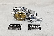 GM LS Aluminum Throttle Body AFTER Chrome-Like Metal Polishing - Aluminum Polishing Services 