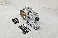 GM LS Aluminum Throttle Body AFTER Chrome-Like Metal Polishing - Aluminum Polishing Services 