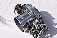 Ford Mustang Cobra Aluminum Throttle Body AFTER Chrome-Like Metal Polishing and Buffing Services