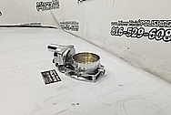 GM LS Aluminum Throttle Body AFTER Chrome-Like Metal Polishing - Aluminum Polishing Services