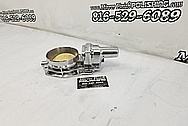 GM LS Aluminum Throttle Body AFTER Chrome-Like Metal Polishing - Aluminum Polishing Services