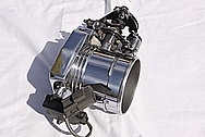 Ford Mustang Cobra Aluminum Throttle Body AFTER Chrome-Like Metal Polishing and Buffing Services
