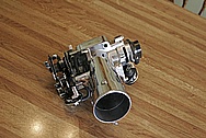 Toyota Supra 2JZ-GTE Throttle Body AFTER Chrome-Like Metal Polishing and Buffing Services