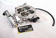 Chevrolet ZL-1 V8 Aluminum Throttle Body AFTER Chrome-Like Metal Polishing and Buffing Services
