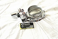 2005 Chevrolet Corvette V8 Aluminum Throttle Body AFTER Chrome-Like Metal Polishing and Buffing Services