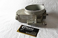 Aluminum Throttle Body BEFORE Chrome-Like Metal Polishing and Buffing Services / Restoration Services