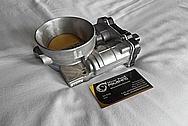 Aluminum Throttle Body BEFORE Chrome-Like Metal Polishing and Buffing Services / Restoration Services