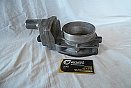 Aluminum Throttle Body BEFORE Chrome-Like Metal Polishing and Buffing Services / Restoration Services