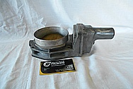 Aluminum Throttle Body BEFORE Chrome-Like Metal Polishing and Buffing Services / Restoration Services