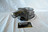 Aluminum Throttle Body BEFORE Chrome-Like Metal Polishing and Buffing Services / Restoration Services