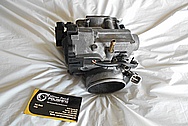 Toyota Supra Aluminum Throttle Body BEFORE Chrome-Like Metal Polishing and Buffing Services / Restoration Services