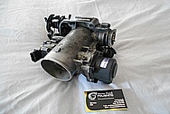 Toyota Supra Aluminum Throttle Body BEFORE Chrome-Like Metal Polishing and Buffing Services / Restoration Services