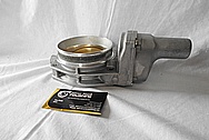 Aluminum Throttle Body BEFORE Chrome-Like Metal Polishing and Buffing Services / Restoration Services