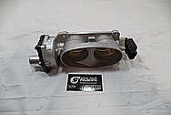 Ford Mustang Roush Edition Throttle Body BEFORE Chrome-Like Metal Polishing and Buffing Services / Restoration Services